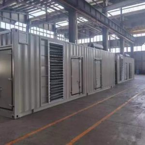 Дизель-генераторная установка контейнерного исполнения с жидкостным охлаждением